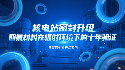 核電站密封升級：四氟材料在輻射環(huán)境下的十年驗證！