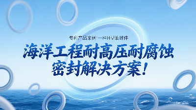 專利產(chǎn)品案例 ? 一種H型油封件：海洋工程耐高壓耐腐蝕的密封解決方案！
